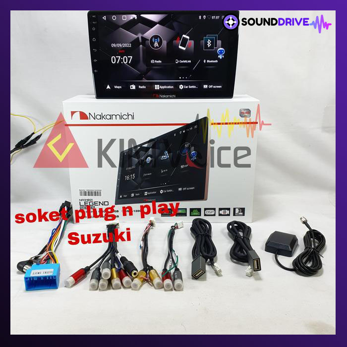Head Unit Android Nakamichi 9 inch OEM Honda Jazz City 2002-2007 PNP - RAM 4/64GB - Image 2
