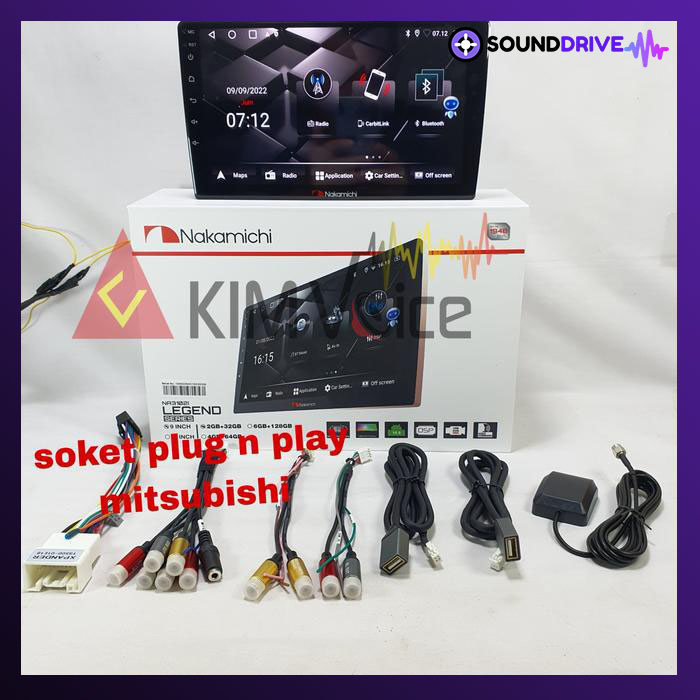 Head Unit Android Nakamichi OEM Expander/New Livina 9 inch 10 inch - 9 inch, RAM 4/64GB - Image 2