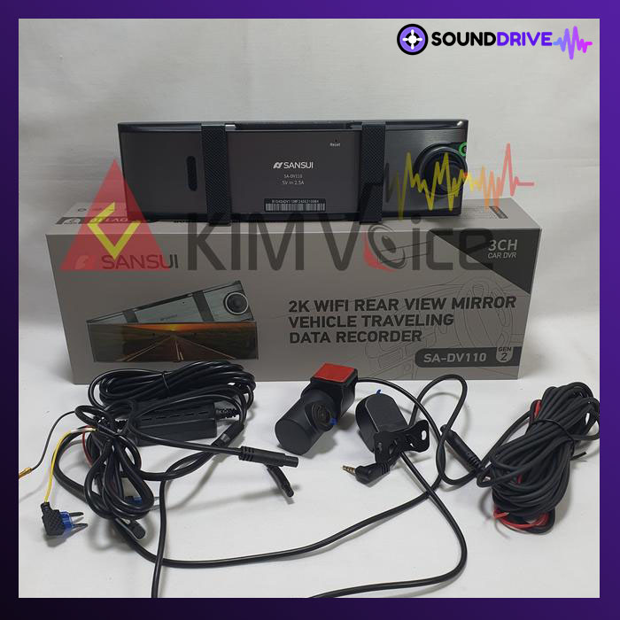 DVR Sansui SA-DV110 Dashcam Sansui Kamera mobil - Image 2