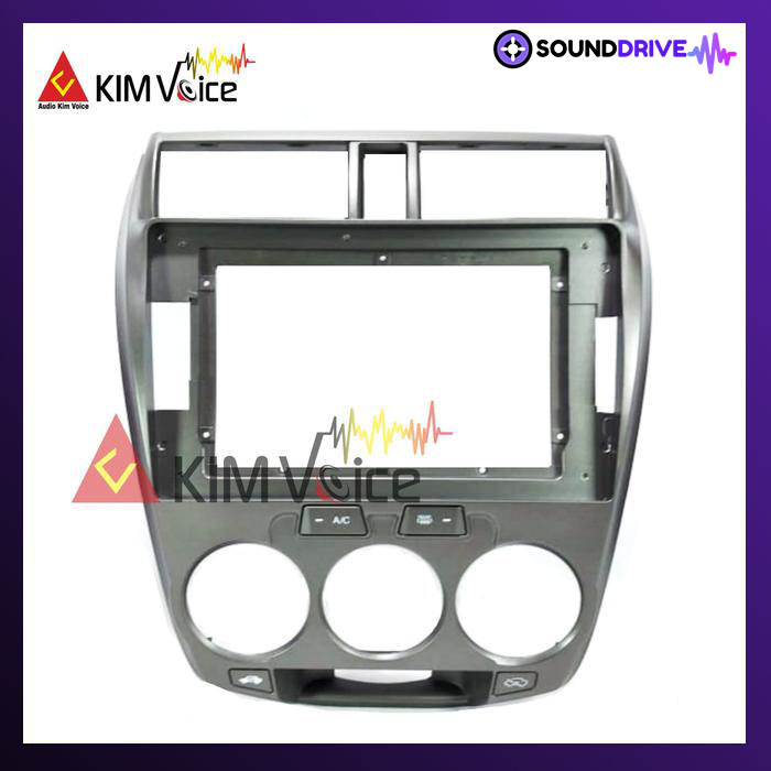 Head unit Android Mtech 10 inch OEM Honda City 2008-2014 Soket PNP - Manual AC