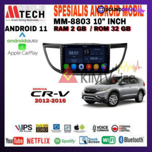 Head Unit Android Mtech OEM All New CRV 2012-2016 Soket Canbus - 4/64 GB 10 inch