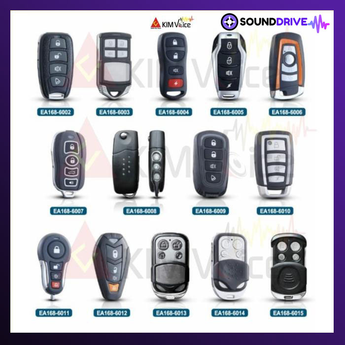 Alarm Mobil HLD HL-7700 High Quality Premium Class Type 6003 6013 6018 - 6006 - Image 2