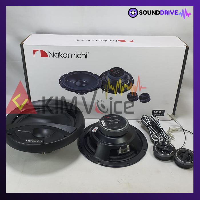 Paket Audio Speaker Split-Coxial Nakamichi NSE-CS1618 Speaker mobil - Image 3