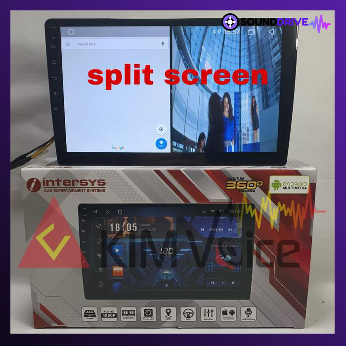 Head unit Android Intersys 9 Inch OEM Nissan March 2013 up Soket pnp - Image 3