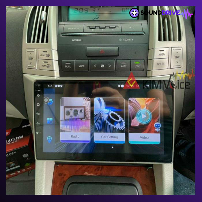 Head Unit Android Orca Eco OEM Harrier 2003-2013 9 inch - Image 4