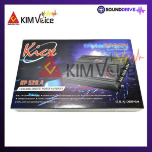 Power Amplifier KICK HP.520.4 Power 4 channel