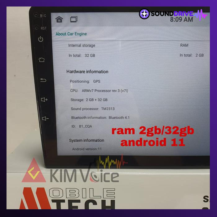 Head Unit Android Mtech BBE MM-8803 9 inch Voice Command IPS Carplay - Image 5