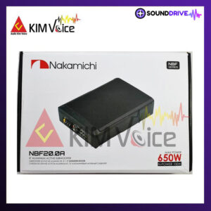 Subwoofer Kolong Aktif Nakamichi NBF618S 8 inch Active Bass Mobil