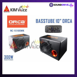 Basstube Subwoofer Active 10 inch Orca RC-1510SWK Box Aktif