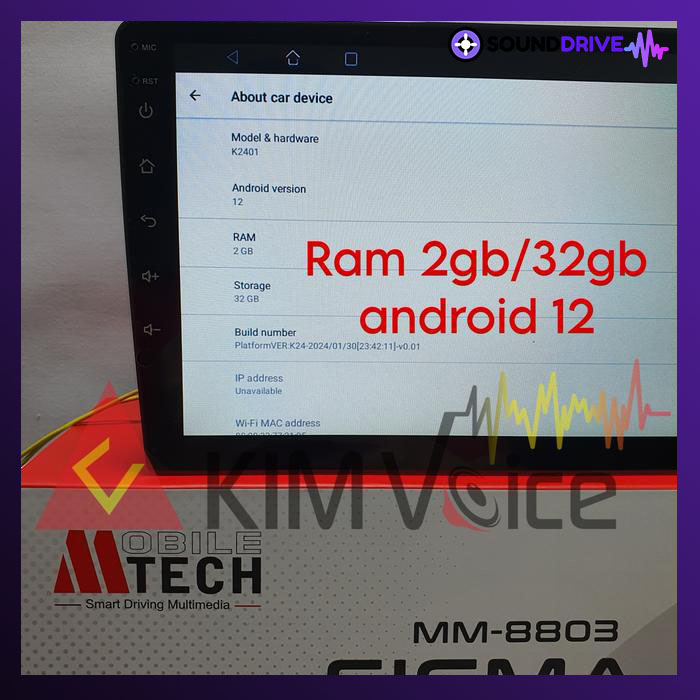 Head Unit Android Mtech 9 inch OEM Datsun Go Soket PNP - 4/64 GB - Image 5