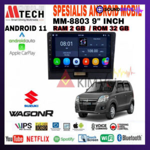 Head Unit Android Mtech 9 inch OEM Suzuki Karimun Wagon R 2010 Up PNP - 2/32GB
