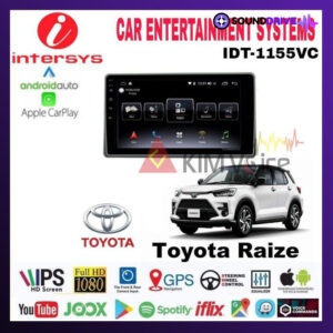 Head Unit Android Intersys 10 inch OEM Raize/Rocky Soket pnp