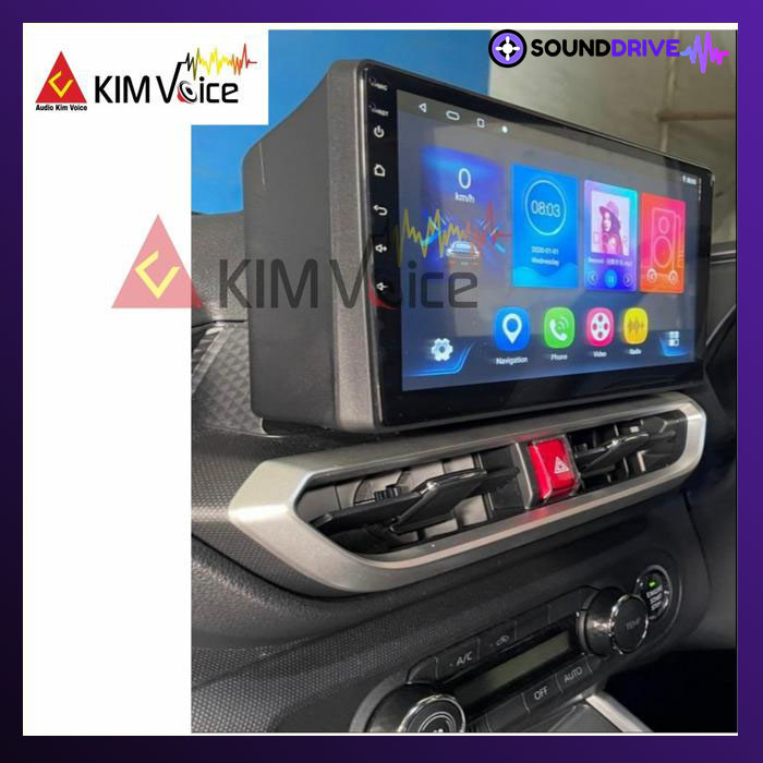Head Unit Android Intersys 10 inch OEM Raize/Rocky Soket pnp - Image 5