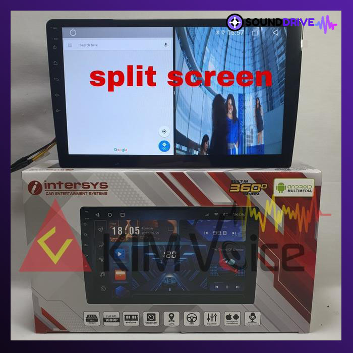 Head unit Android Intersys 10 inch OEM Sirion 2008-2011 Soket pnp - Image 3