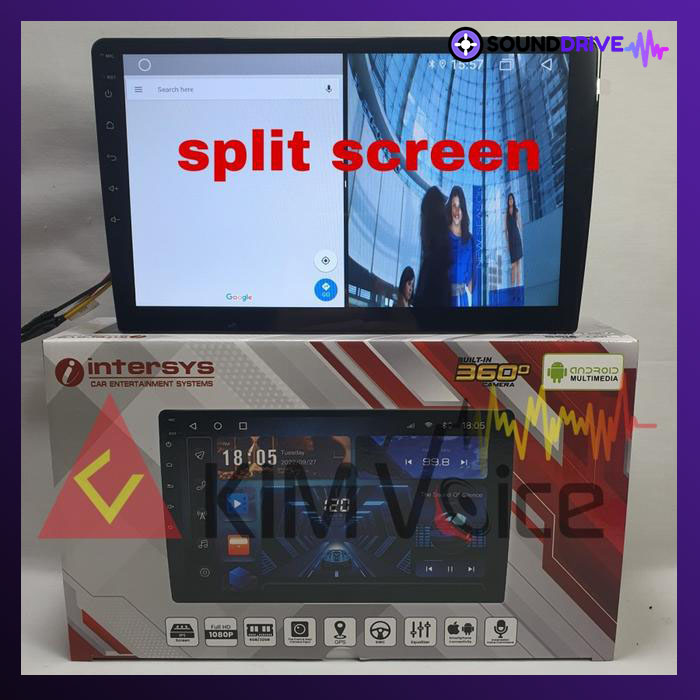 Head unit Android Intersys 10 Inch OEM Xtrail 2007-2014 Soket pnp - Image 3