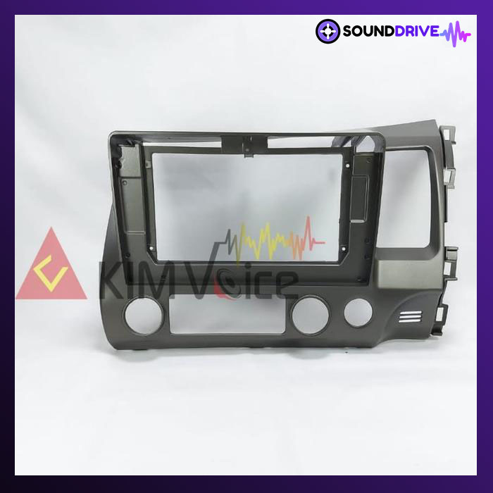 Head unit Android Intersys 10 inch Oem Honda civic 2006-2011 soket pnp - Image 4