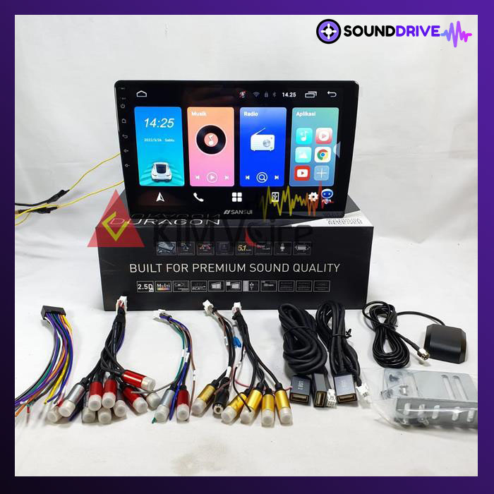 Head Unit Android Sansui SA-5200i android auto/carplay - 9 INCH - Image 2