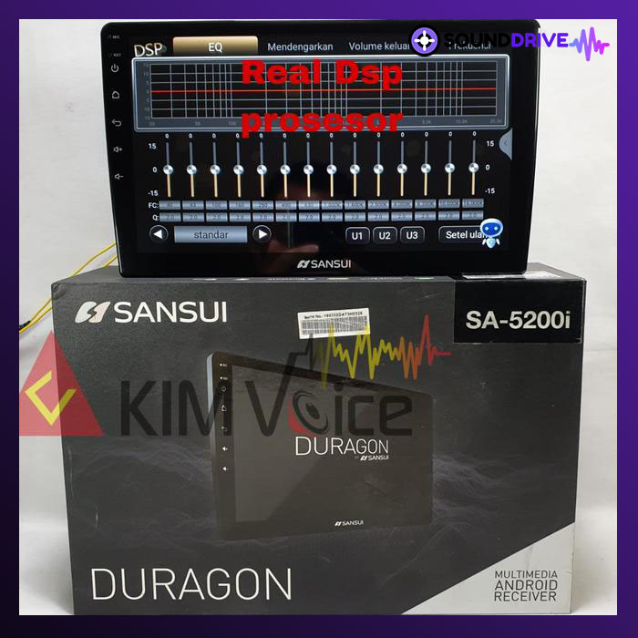 Head Unit Android Sansui SA-5200i android auto/carplay - 9 INCH - Image 4