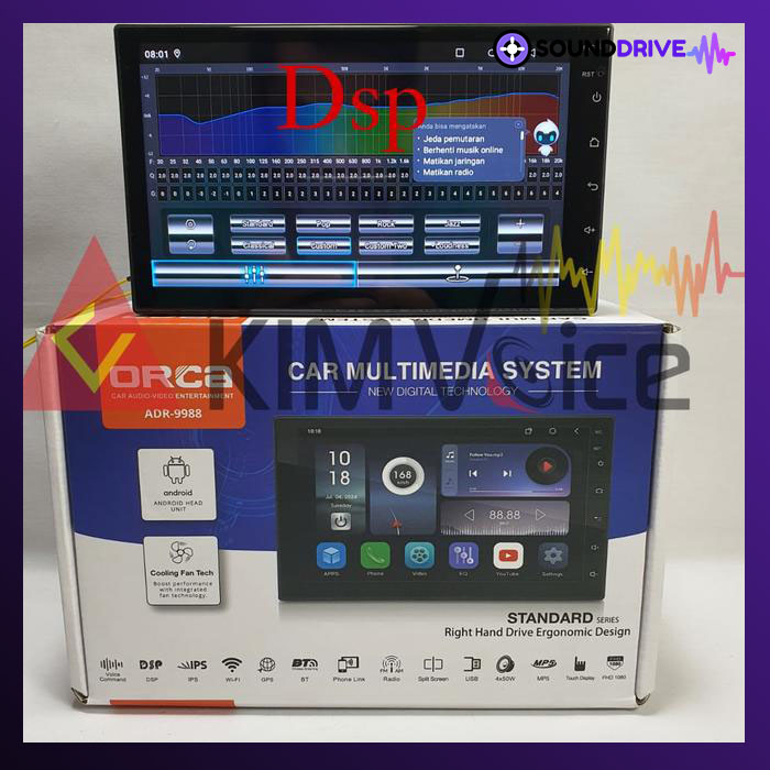 Head unit Android Orca New standar 7 inch OEM Brio Jazz Mobilio Freed - Image 3