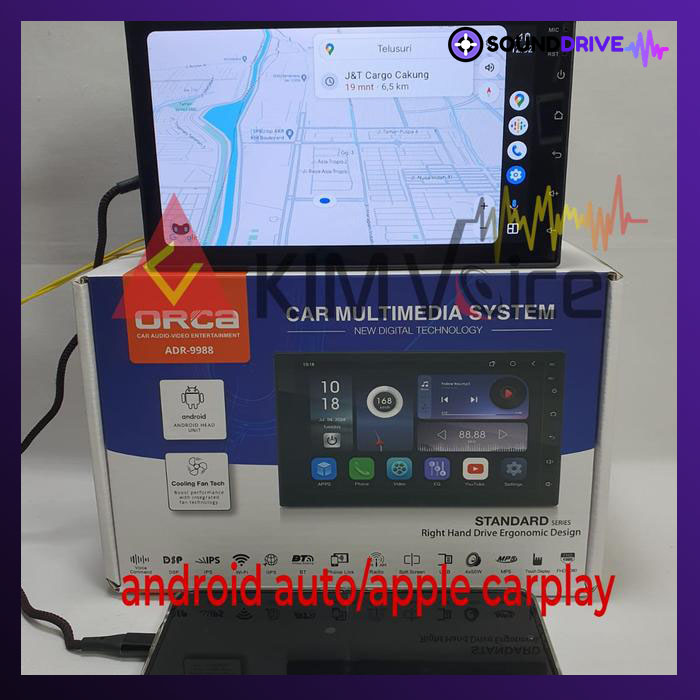 Head unit Android Orca new standar 7 inch OEM Chevrolet Captiva 2006up - Image 3