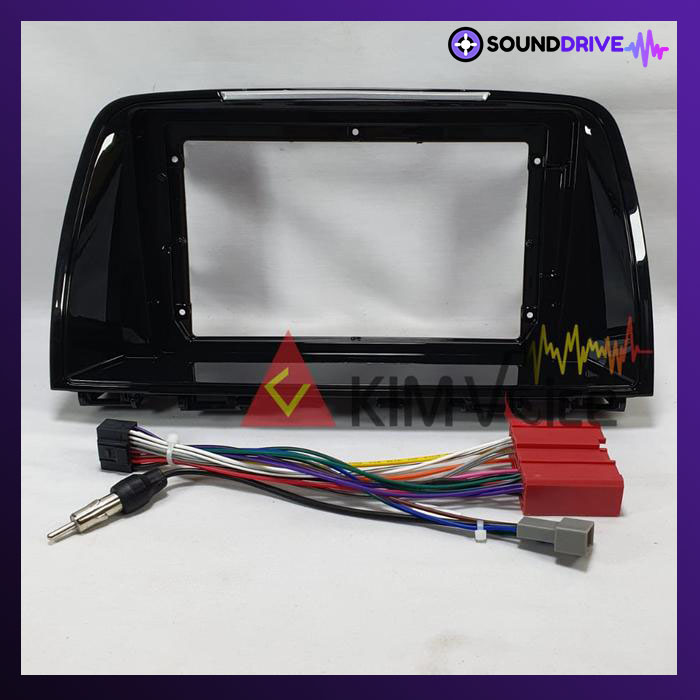 Head unit Android Intersys OEM Mazda CX5 2011-2015 9 Inch Soket PNP - 2012-2015 - Image 4