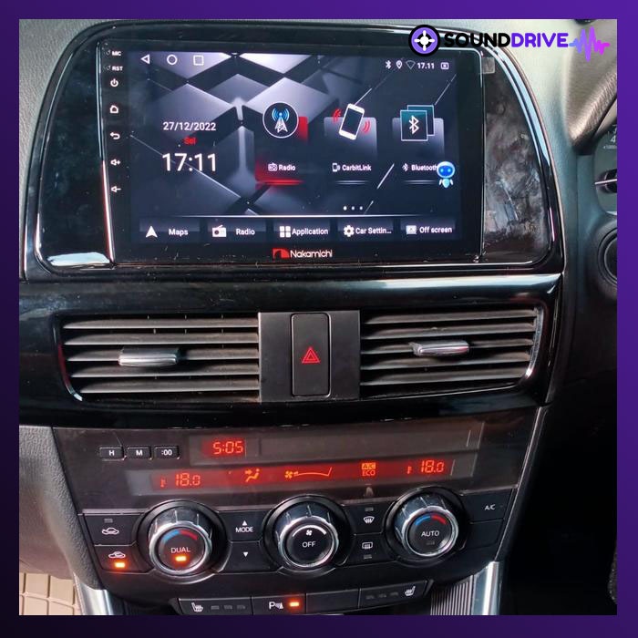 Head unit Android Intersys OEM Mazda CX5 2011-2015 9 Inch Soket PNP - 2012-2015 - Image 5