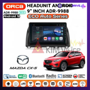 Head unit Android Orca Eco 9 inch OEM BMW 3 E46 1998-2005 soket canbus
