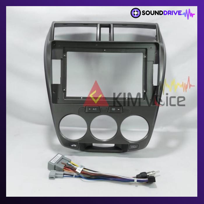 Head unit Android Orca Eco 10 Inch OEM Honda City 2008-2014 Soket pnp - Manual AC - Image 5
