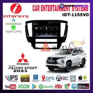 Head Unit Android Intersys 10 inch OEM Pajero 2021 up Voice Command