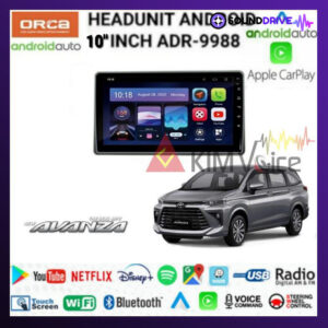Head Unit Android Orca 10 inch OEM Avanza 2022 up Soket PNP