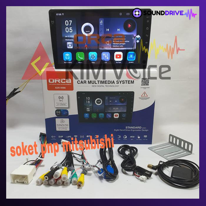 Head Unit Android Orca 10 inch OEM Expander 2022 Soket pnp - Ultimate - Image 3