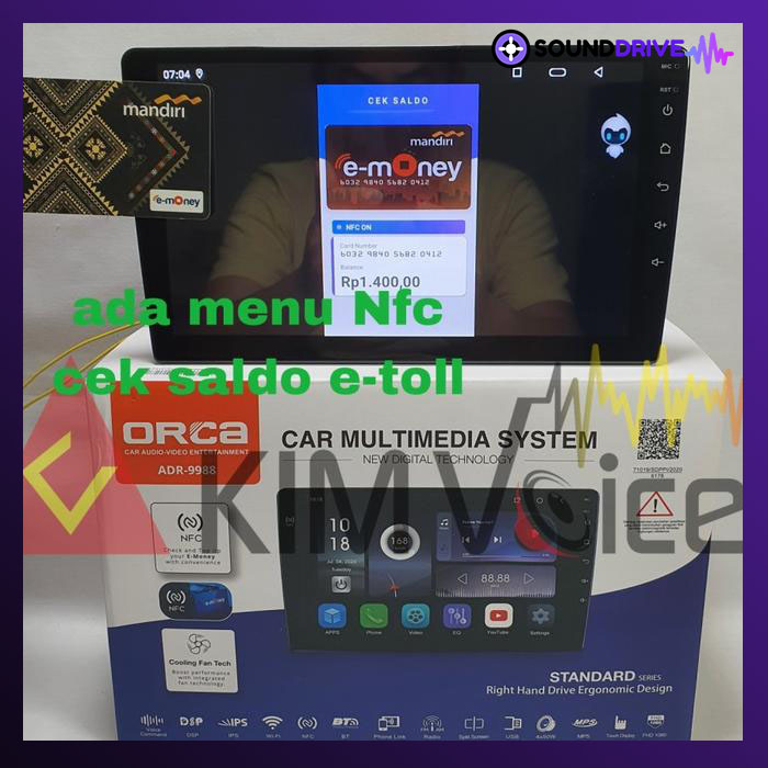 Head Unit Android Orca 10 inch OEM Expander 2022 Soket pnp - Ultimate - Image 4