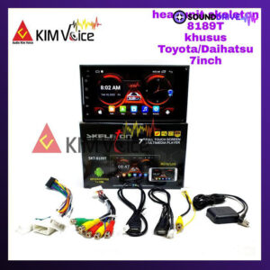Head Unit Android khusus Toyota Daihatsu Skeleton 8189T 7" Soket pnp