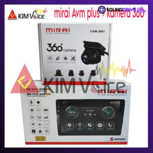 Head unit Android Mirai MR 9032-1032 AVM RAM 6/128GB + Kamera 360 - MR9032AVM 9in