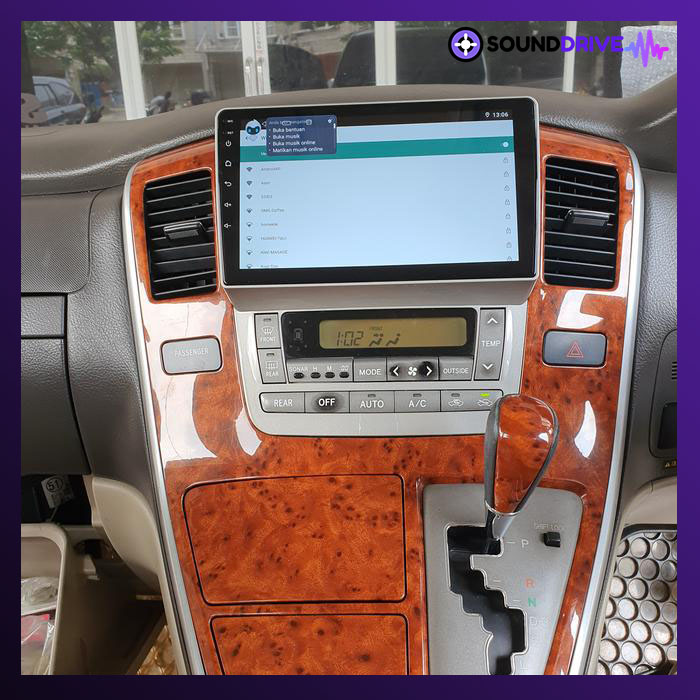 Frame Head unit Android 9 Inch for Toyota Alphard 2003-2007 - Tp AS/AXL - Image 3