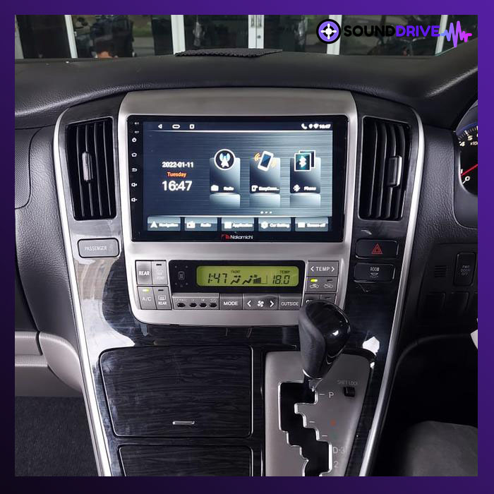 Frame Head unit Android 9 Inch for Toyota Alphard 2003-2007 - Tp AS/AXL - Image 4