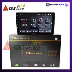Head Unit Android Nakamichi Elite Pro NA3102i 6/128GB with Processor - 9 INCH