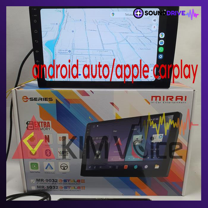 Head Unit Android MIRAI 9 inch OEM Ford Ranger - Everest - Mazda BT-50 - Image 3