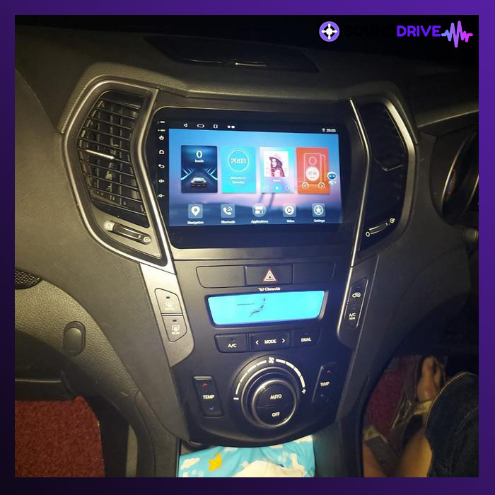 Head unit Android Orca Eco 9 inch OEM Santa Fee 2012 up - Image 5