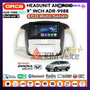 Head Unit Android Orca Eco 9 inch OEM Alphard 2003-2017 - Type AS AXL
