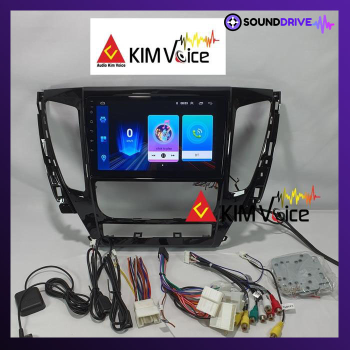 Frame Head unit Android 10 inch for Pajero Sport 2017 up - Image 4