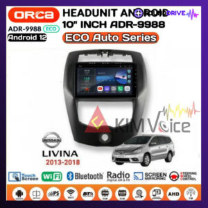Head Unit Android ORCA ECO 10 inch OEM Nissan Livina 2007 - 2018 PNP