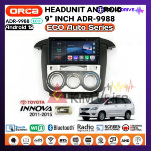 Head Unit Android Orca Eco 9 inch OEM Altis 2008-2013 Soket pnp