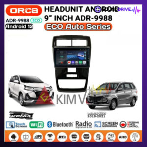 Head Unit Android Orca Eco 9 inch OEM Chevrolet Aveo Soket pnp - Paket Canbus