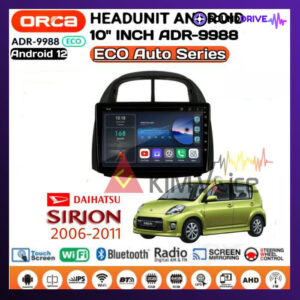 Head Unit Android Orca eco 10 Inch OEM Sirion 2008-2011 Soket pnp