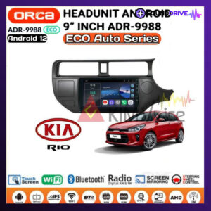 Head unit Android Orca Eco 9 inch OEM Baleno Soket pnp