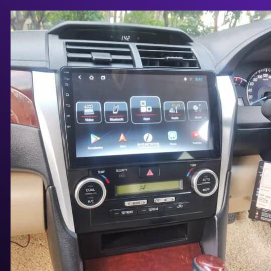 Head Unit Android Intersys 10 Inch OEM Camry 2016 up soket pnp - Image 5