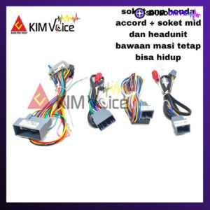 Soket Head unit Android for Honda Accord 2008-2012 Soket plug and play