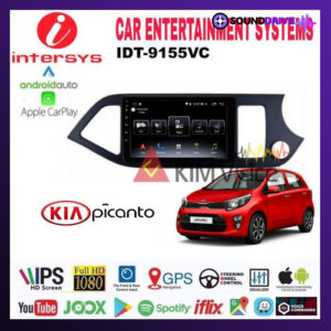 Head Unit Android Intersys 9 inch OEM Picanto 2011-2015 + Soket PNP