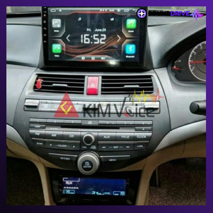 Frame Head Unit Android 10 inch for Honda Accord 2008-2012 - Image 2